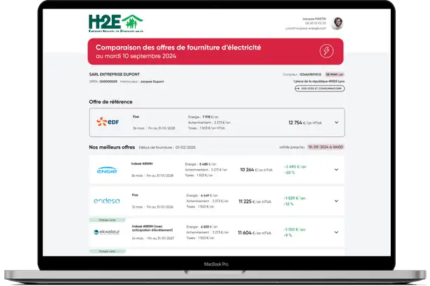 courtier en énergie pour professionnels