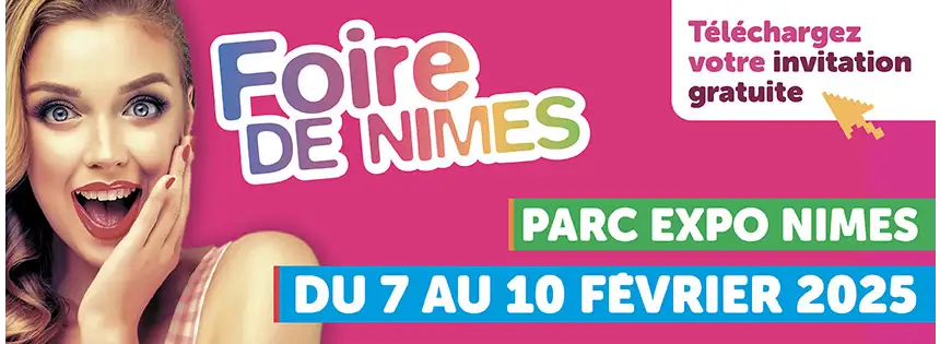 invitation foire de nimes 2025